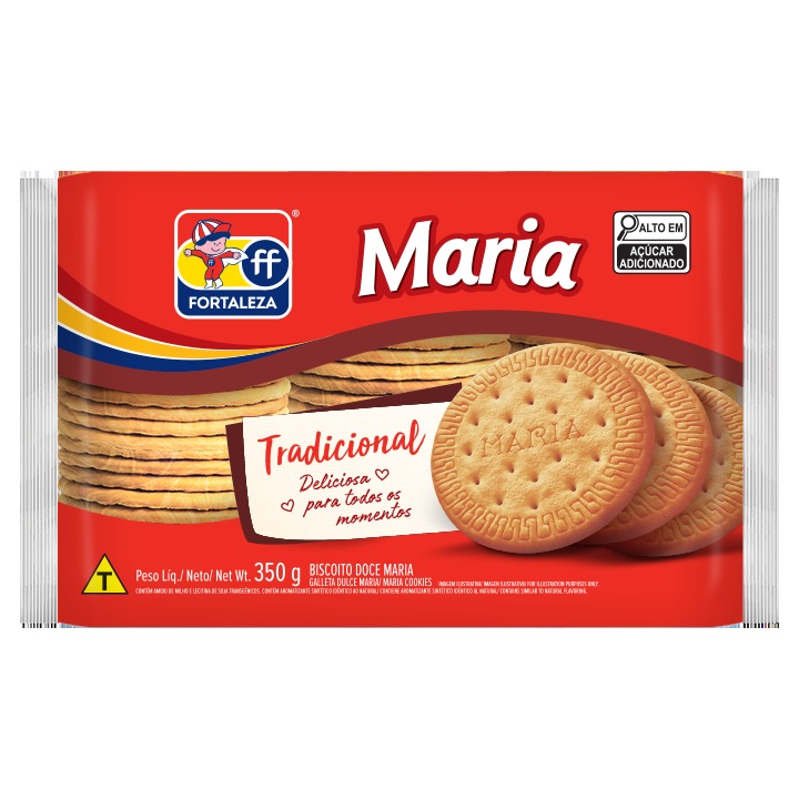 BOLACHA MARIA FORTALEZA 24X350G