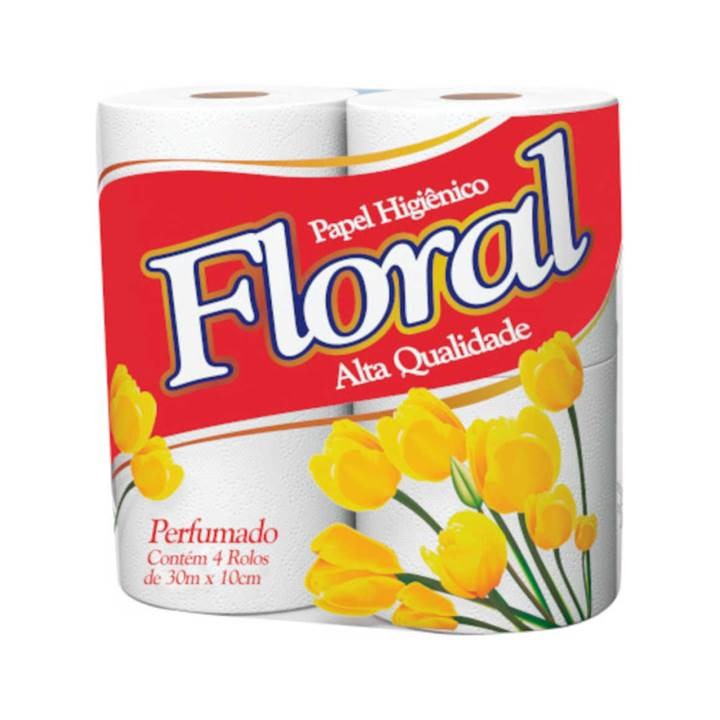 PAPEL FLORAL PERFUMADO C/16 FD