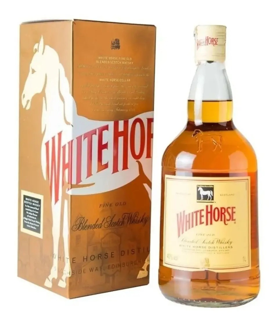 WHISKY WHITE HORSE CAVALO BRANCO 1L